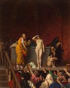 Jean-Leon Gerome Slave Market in Rome oil on canvas